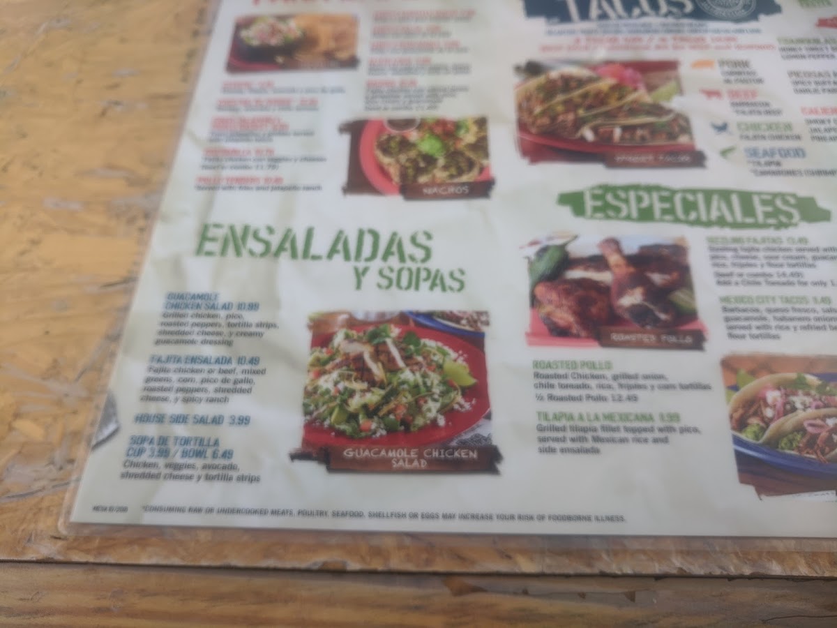 Ojos Locos Sports Cantina - Mesa Menu - Image 5